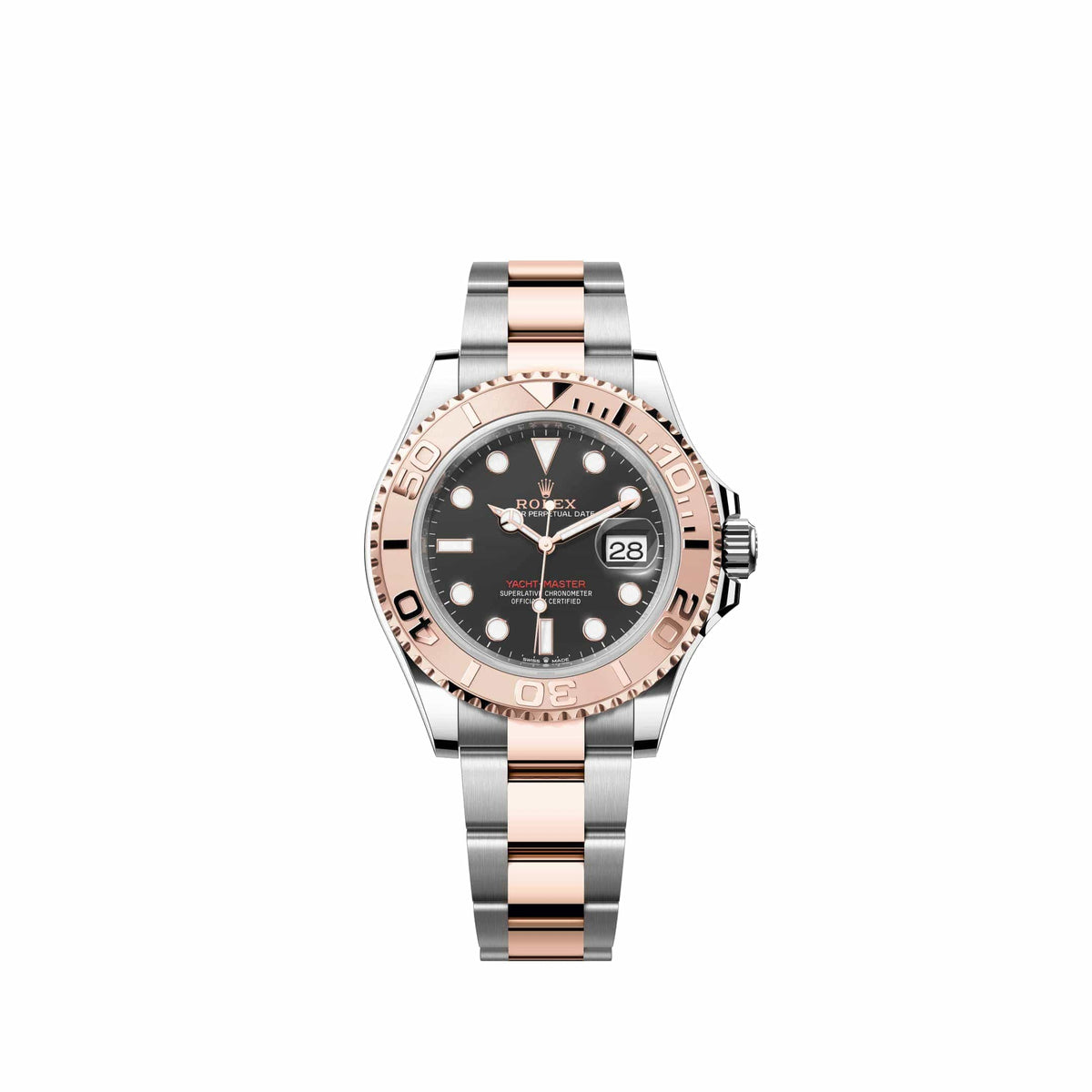 Rolex Yacht-Master 40 126621 Rose Gold Stainless Steel Black Dial Oyster (2026)