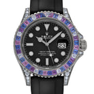 Rolex Yacht-Master 40 126679SABR 'Cotton Candy' White Gold Diamond Sapphires Bezel Black Dial (2023)