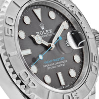 Thumbnail for Rolex Yacht-Master 40 Stainless Steel Rhodium Dial 126622 Wrist Aficionado