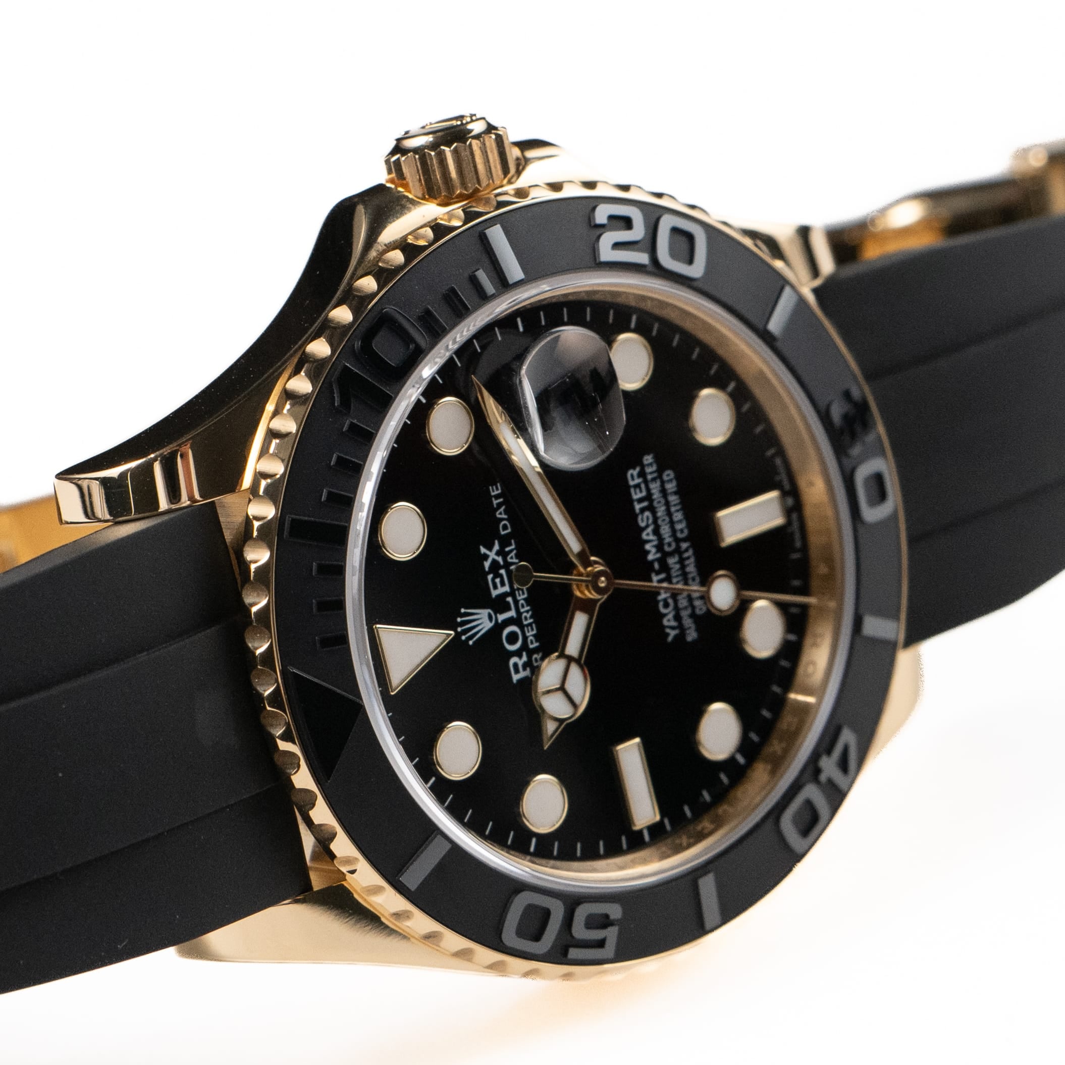 Rolex Yacht-Master 42 226658 Yellow Gold Black Dial (2025) – Wrist