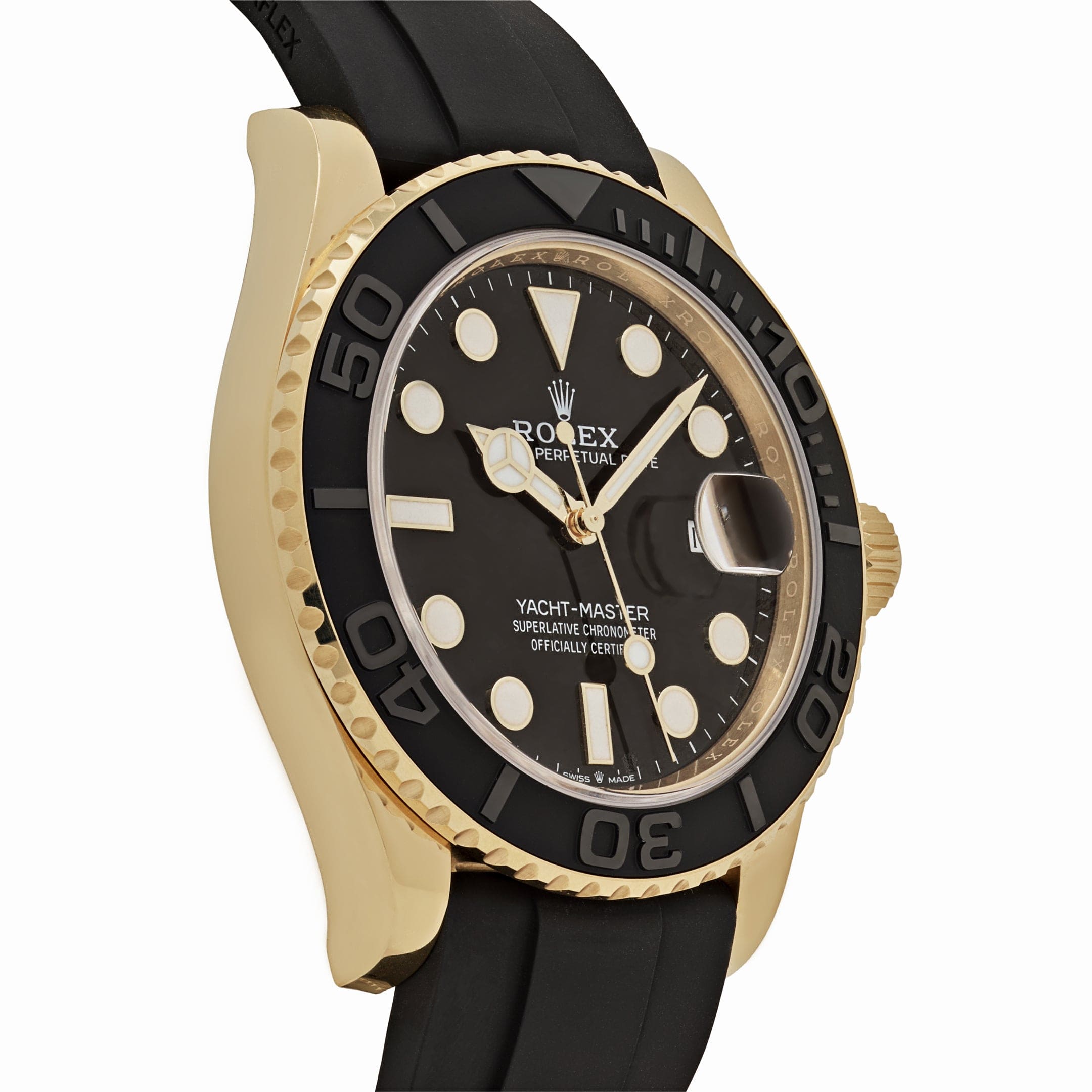 Rolex Yacht-Master 42 226658 Yellow Gold Black Dial – Wrist Aficionado