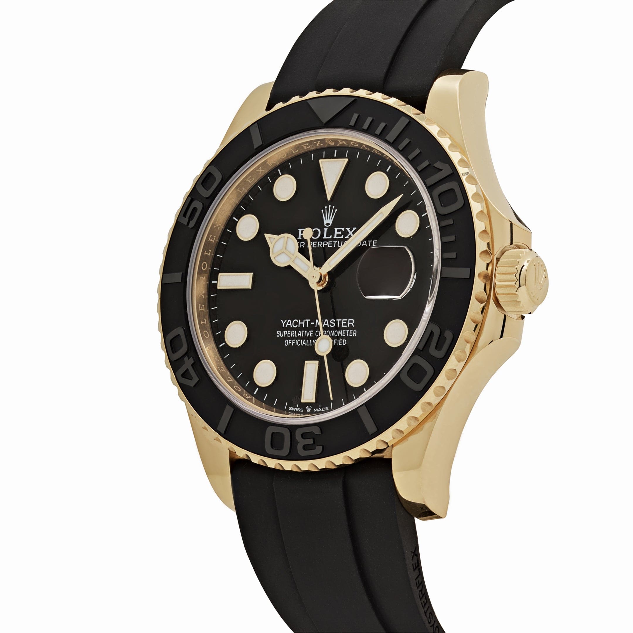 Rolex Yacht-Master 42 226658 Yellow Gold Black Dial – Wrist Aficionado