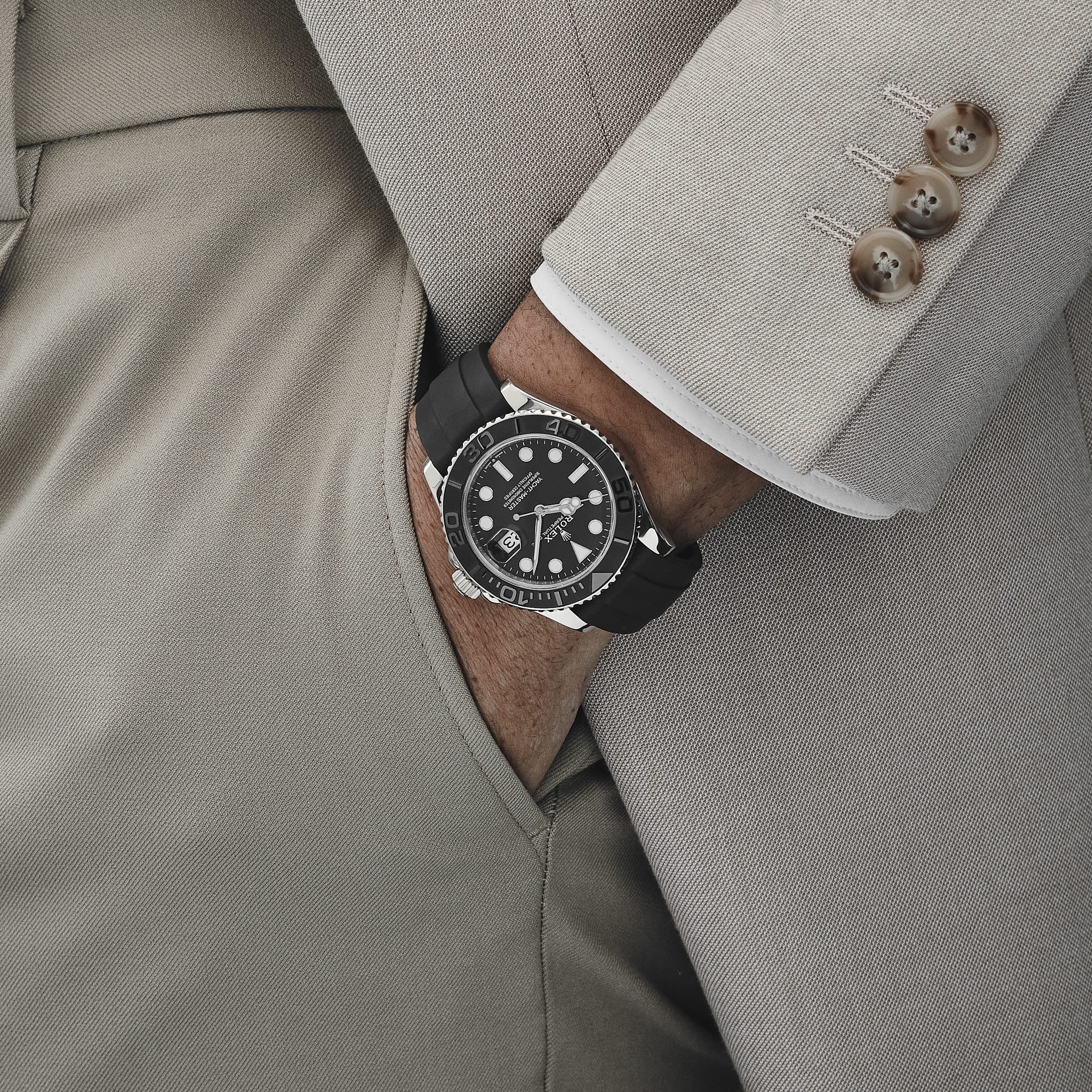 Rolex Yacht-Master 42 226659 White Gold Black Dial (2023) – Wrist