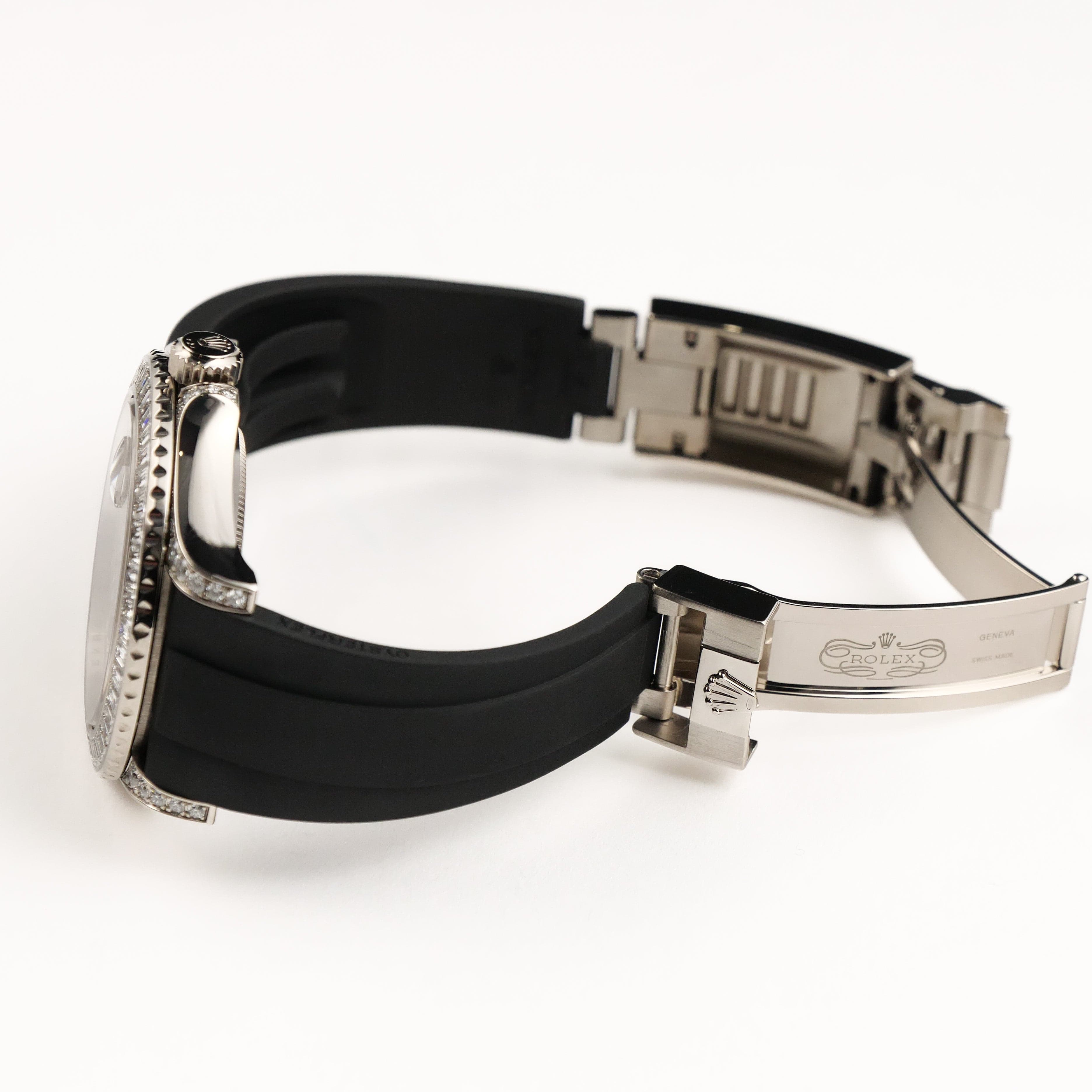 Rolex Yacht-Master 42 226679TBR White Gold Pave Diamond Dial Diamond Bezel (2021)