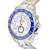 Thumbnail for Luxury Watch Rolex Yacht-Master II 44mm Steel Mercedes Hand White Dial 116680 (2021) Wrist Aficionado