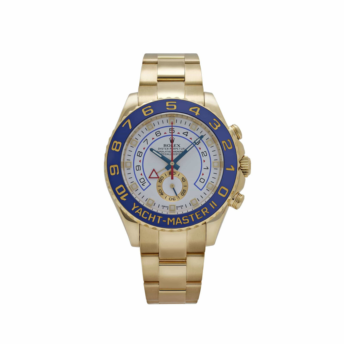 Rolex Yacht-Master II 116688 Yellow Gold White Dial (2022)