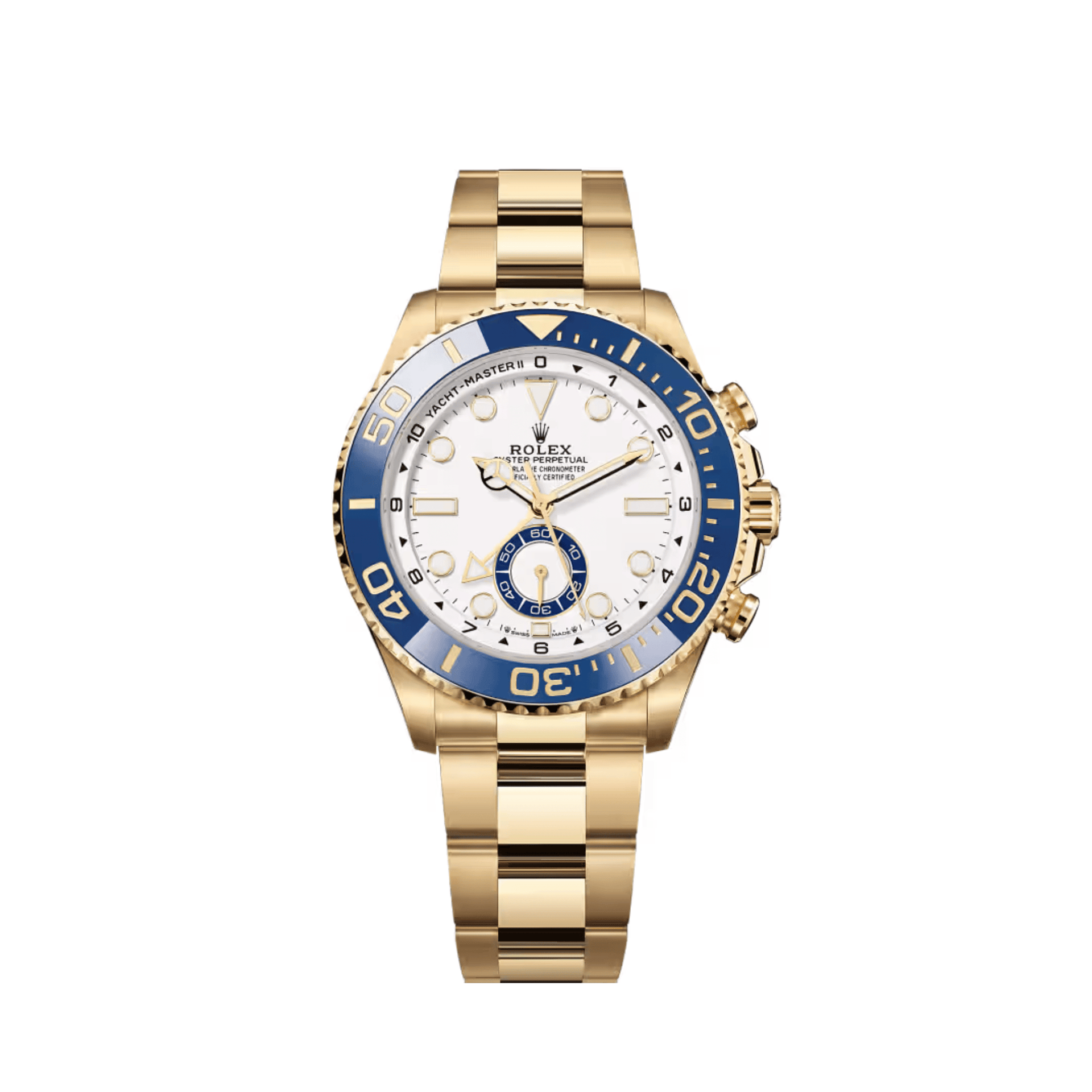 Rolex Yacht-Master II 126688 Yellow Gold White Dial (2026) – Wrist