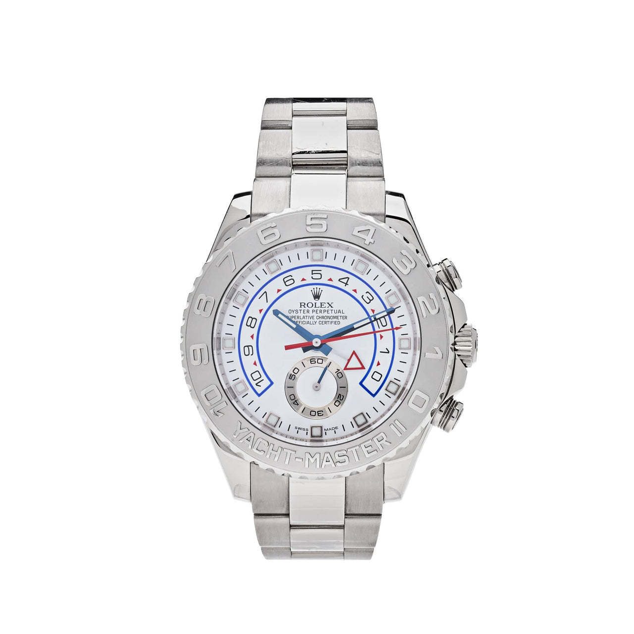 Yacht master 2 white best sale gold price