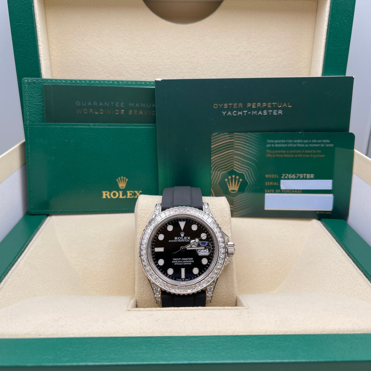 Rolex yacht master hot sale white gold price