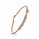 Rose Gold Diamond 'Dreamer' Bracelet Wrist Aficionado