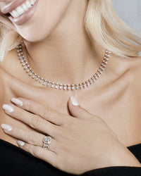 Thumbnail for Necklace Rose Gold Diamond Necklace Wrist Aficionado