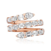 Thumbnail for Rings Rose Gold & Diamond Ring Wrist Aficionado