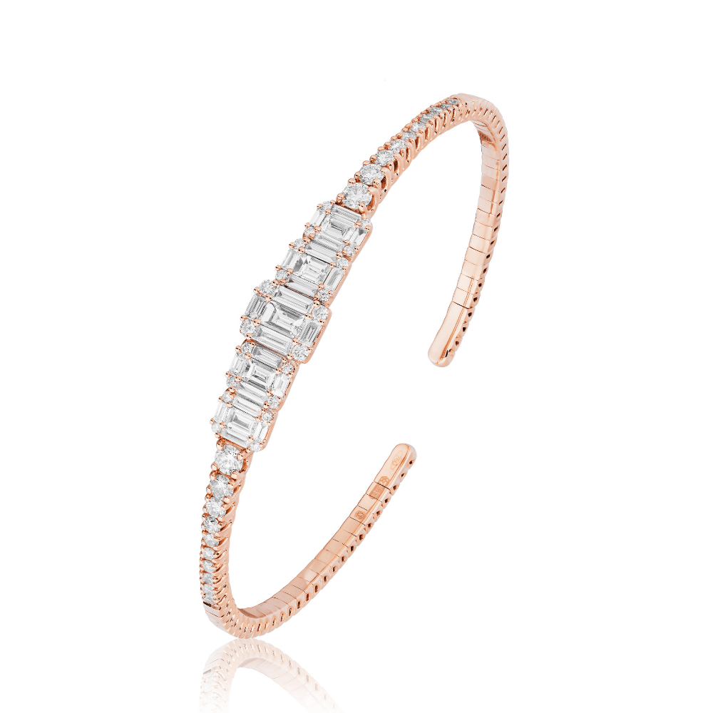 Shops diamond cuff rose gold