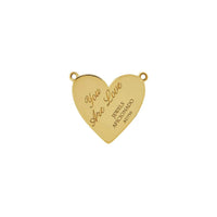 Thumbnail for Self Love Pendant | Gold Ball Chain