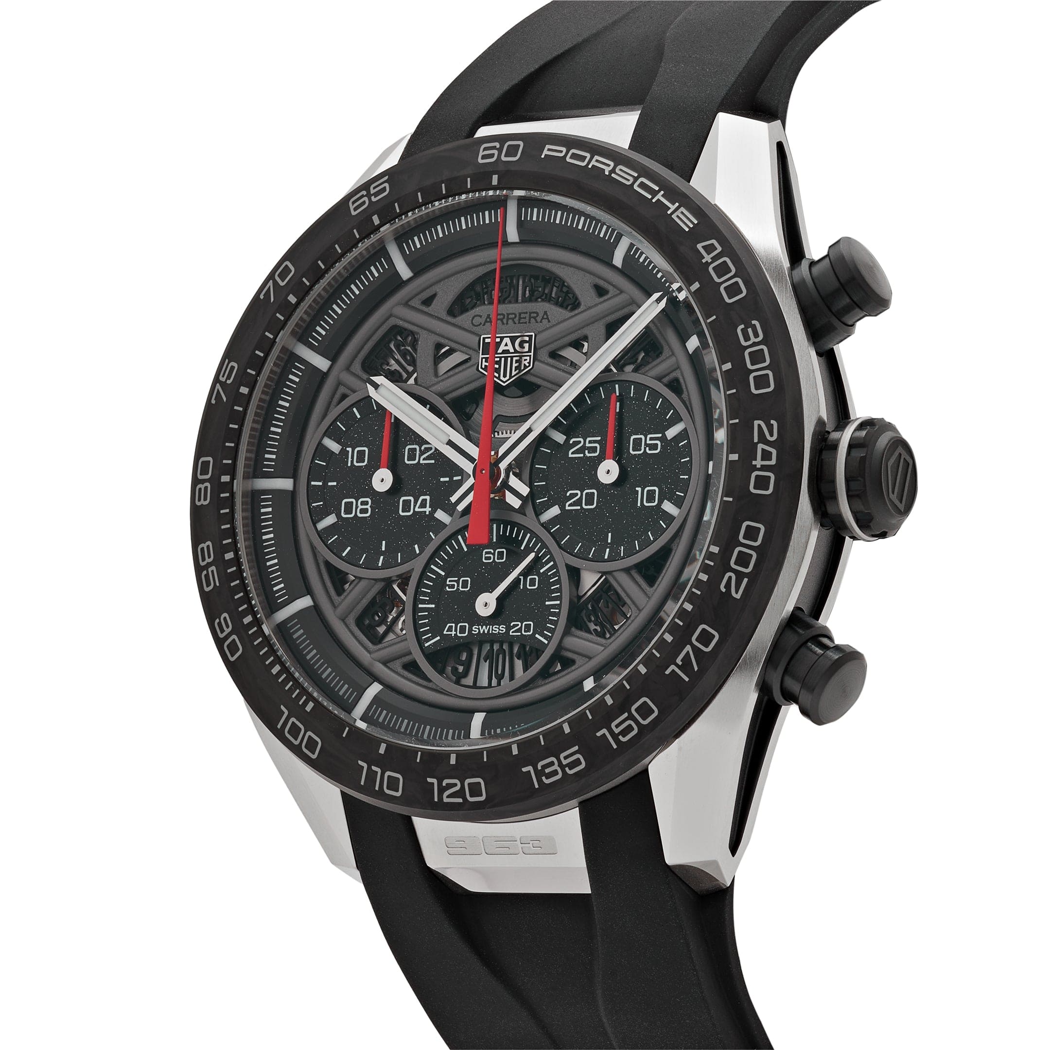 Tag Heuer Carrera Chronograph X Porshe 963 CBU2010.FT6267 Limited