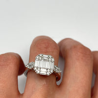 Thumbnail for Rings The Queen Diamond Ring Wrist Aficionado