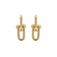 Thumbnail for Tiffany & Co. HardWear Large Link Earrings in Yellow Gold 68533651