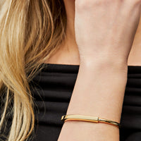 Thumbnail for Tiffany & Co. Lock Bangle in Yellow Gold 70185636 Wrist Aficionado