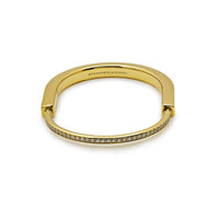 Thumbnail for Tiffany & Co. Lock Bangle in Yellow  Gold with Full Pavé Diamonds 70158264