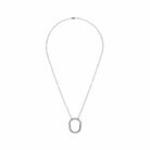 Tiffany & Co.  Lock Necklace in White Gold with Diamonds