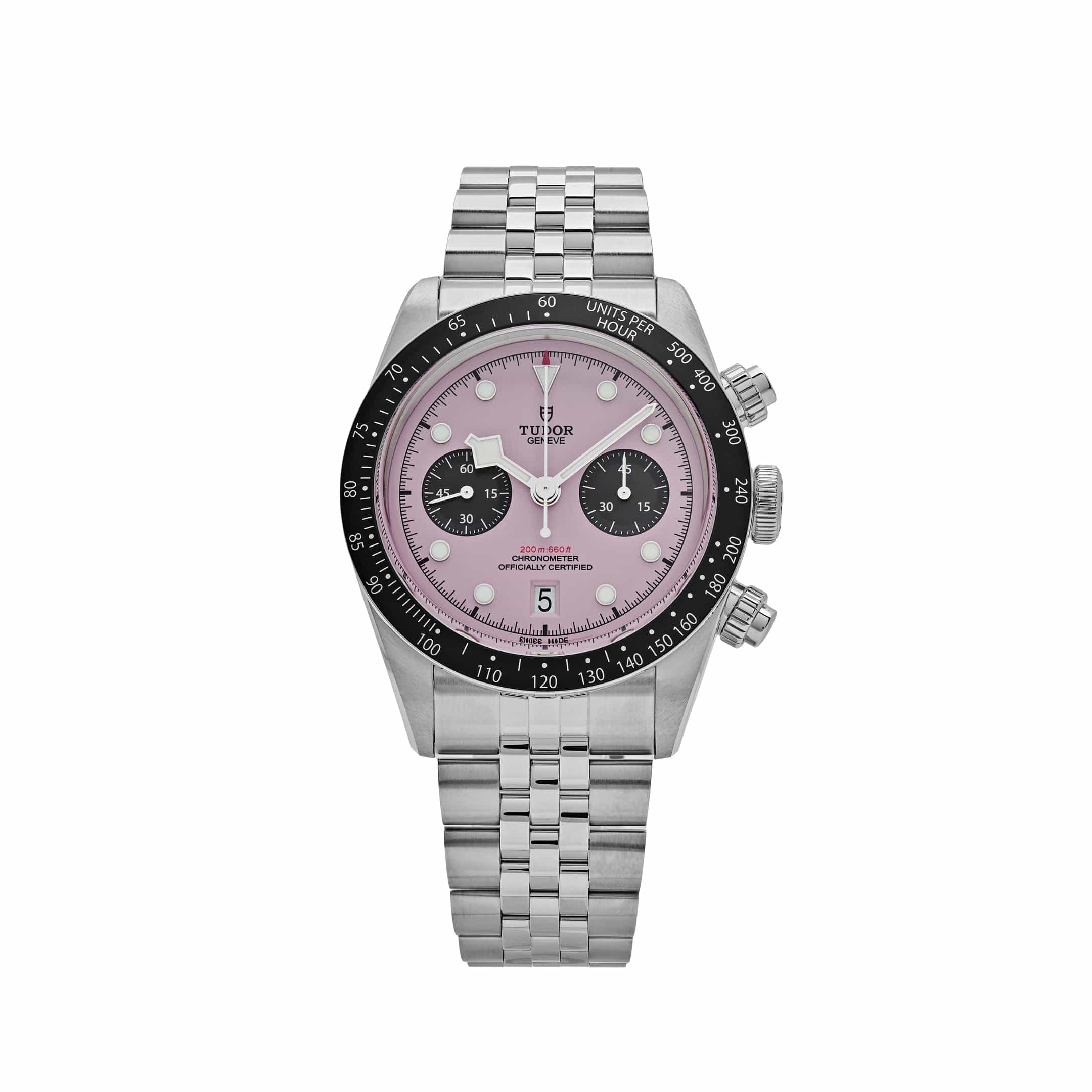 Tudor Black Bay Chrono 79360N-0019 Stainless Steel  Pink Dial (2024)