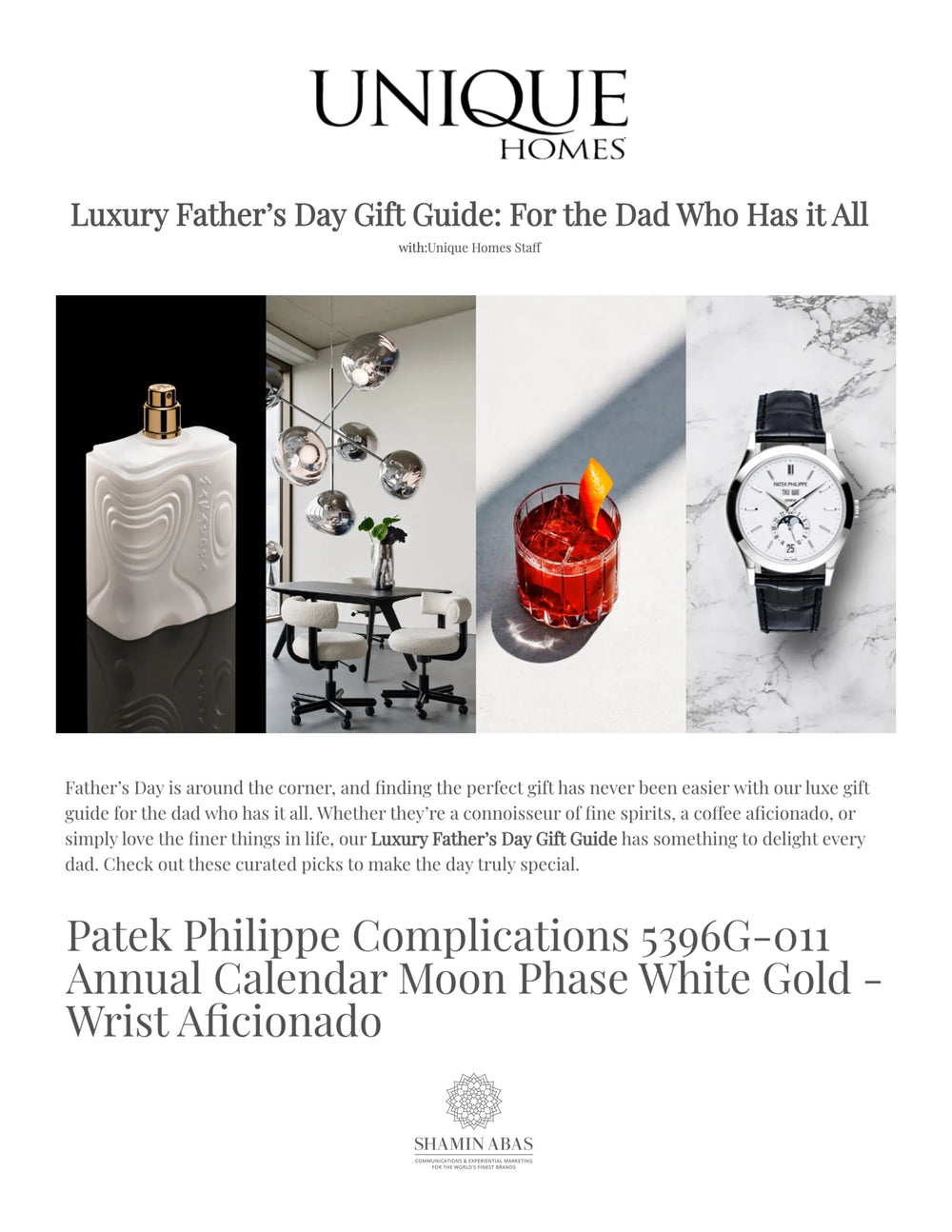 Luxury Father’s Day Gift Guide: For the Dad Who Has it All