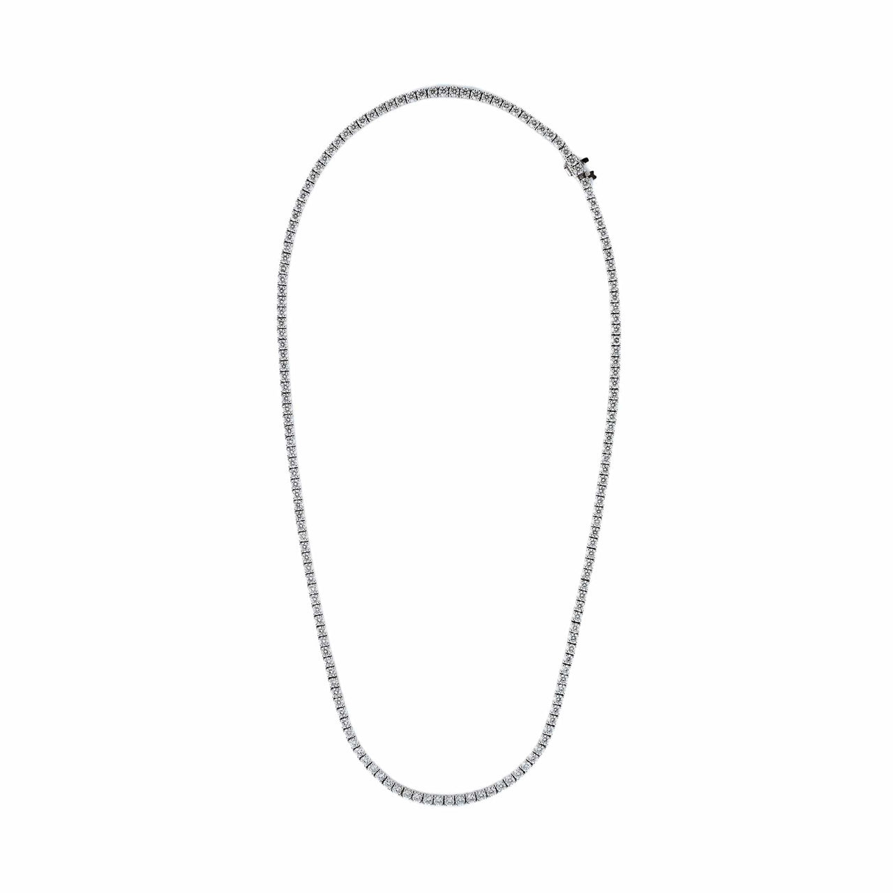 Unisex Diamond Tennis Necklace