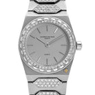 Vacheron Constantin '222' 60501 'Ladies' White Gold Diamond-Set Silver Dial Quartz