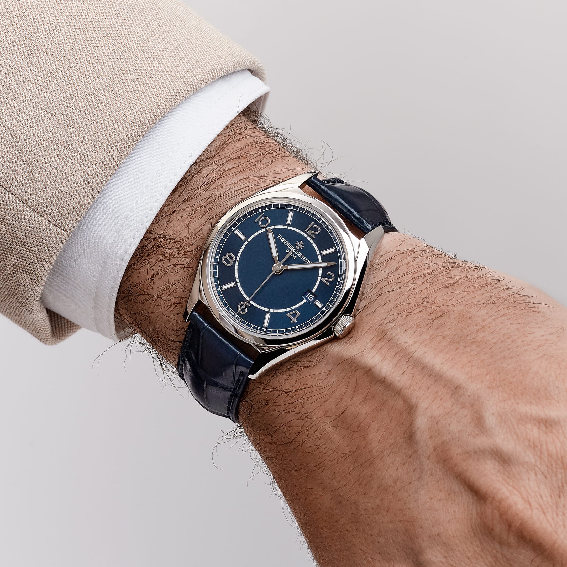 Vacheron Constantin Fifty-Six 4600E/000A-B487 Stainless Steel Blue