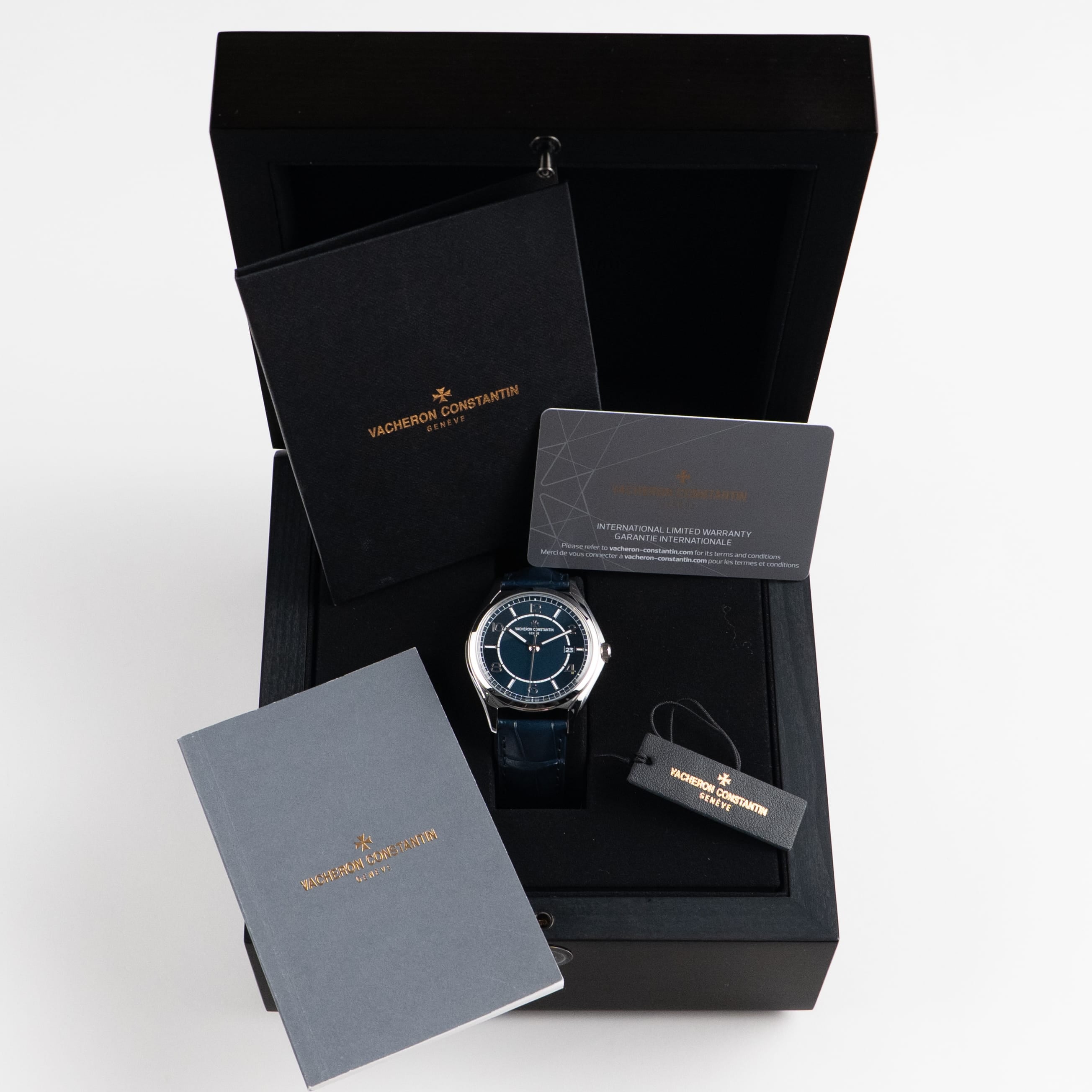 Vacheron Constantin Fifty-Six 4600E/000A-B487 Stainless Steel Blue