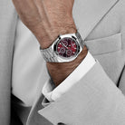 Vacheron Constantin Overseas 4300V/220G-H151 Perpetual Calendar Ultra-Thin White Gold Burgundy Dial