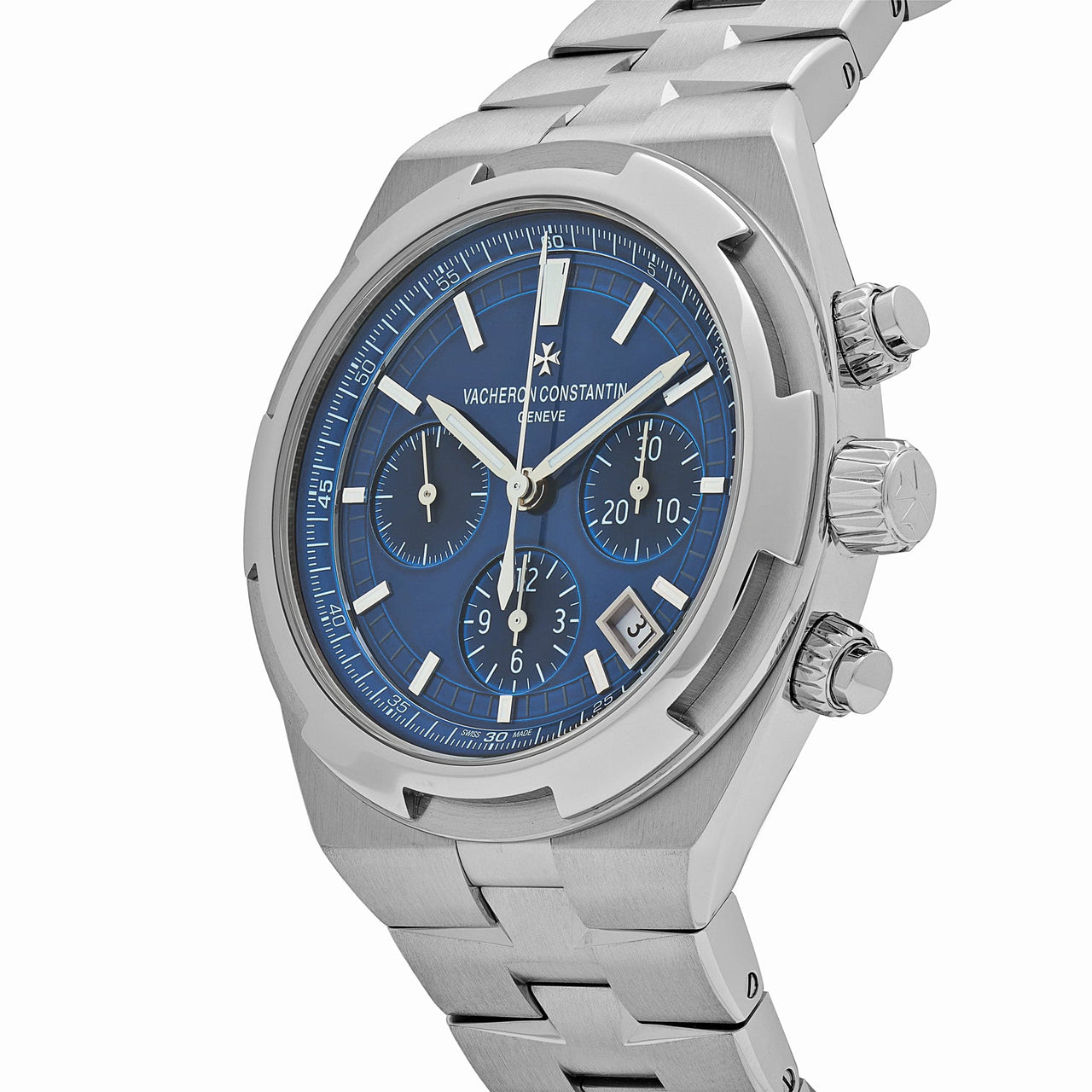 Vacheron Constantin Overseas Chronograph 5500V/110A-B148 Stainless Steel Blue Dial (2021)