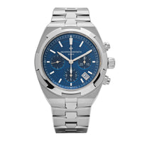 Thumbnail for Vacheron Constantin Overseas Chronograph 5500V/110A-B148 Stainless Steel Blue Dial (2021)