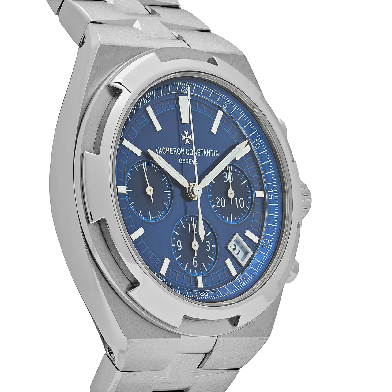 Vacheron Constantin Overseas Chronograph 5500V/110A-B148 Stainless Steel Blue Dial (2021)