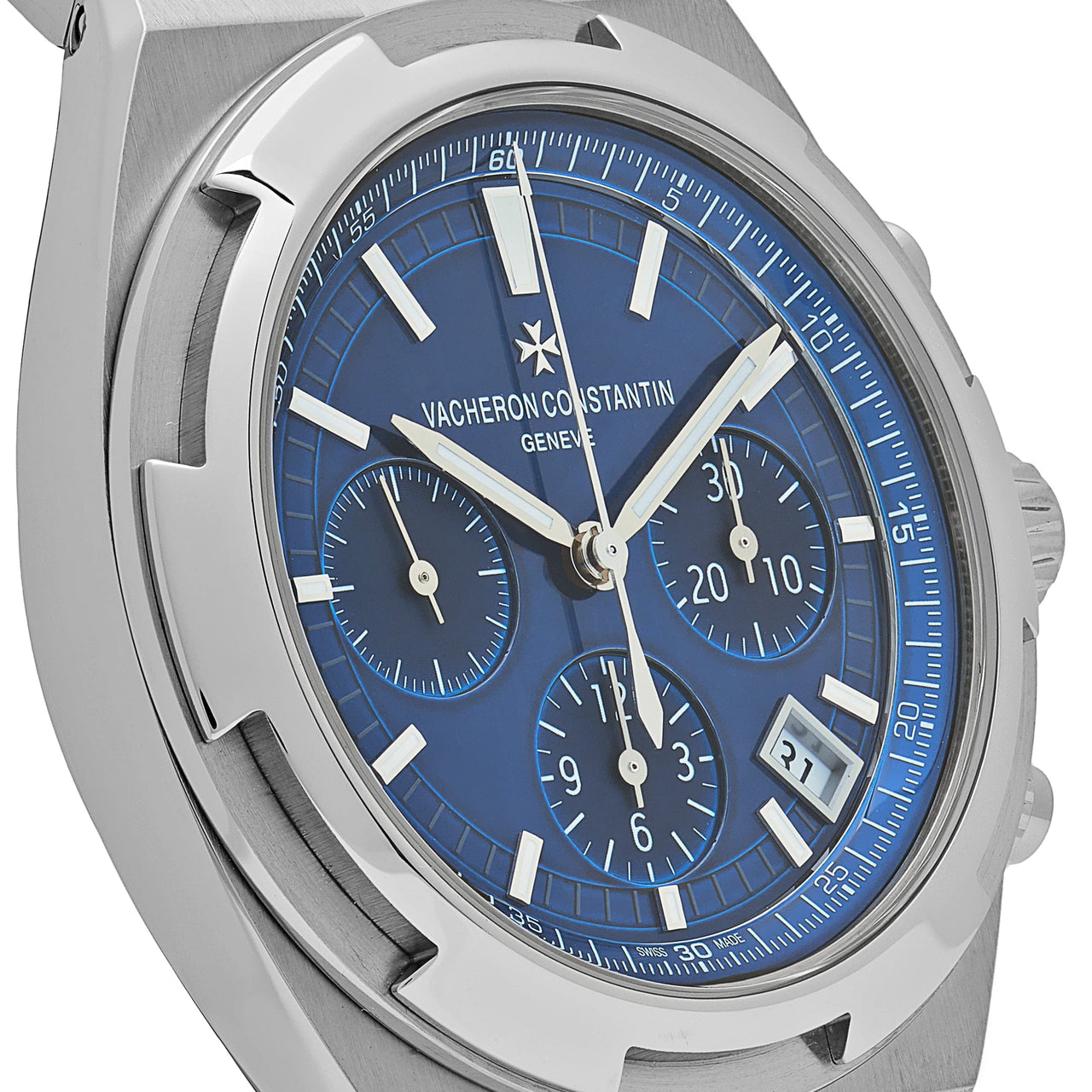 Vacheron Constantin Overseas Chronograph 5500V/110A-B148 Stainless Steel Blue Dial (2021)