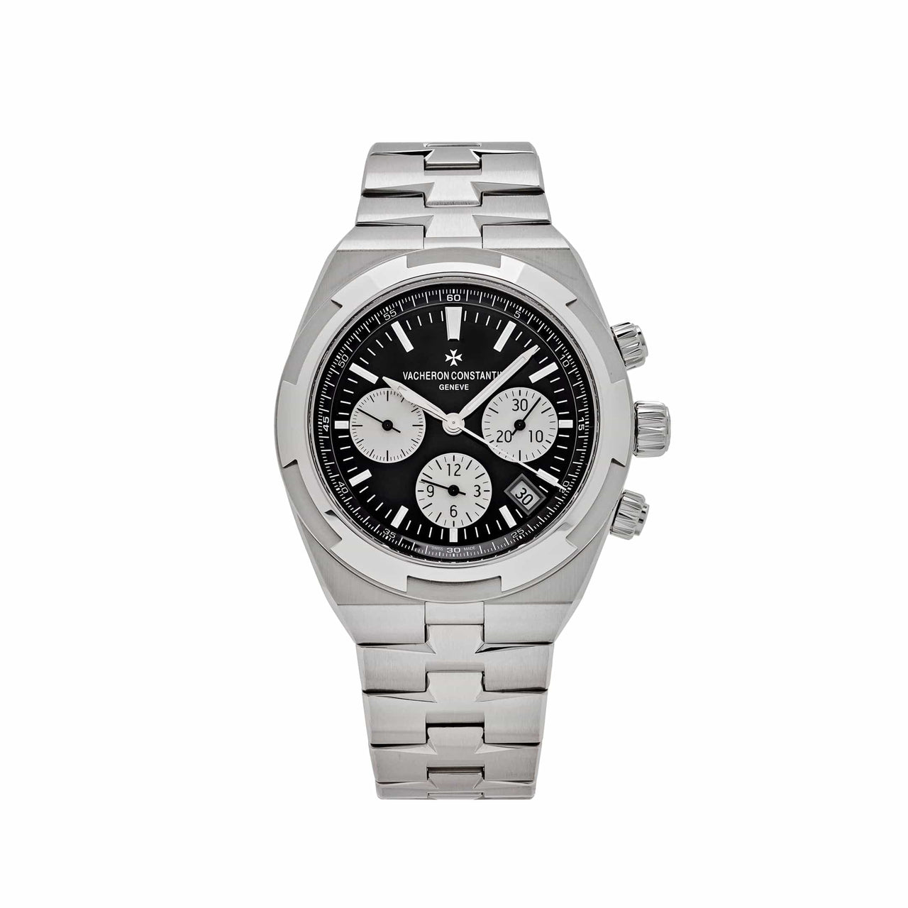 Vacheron Constantin Overseas Chronograph 5500V/110A-B481 Stainless Steel Black Dial