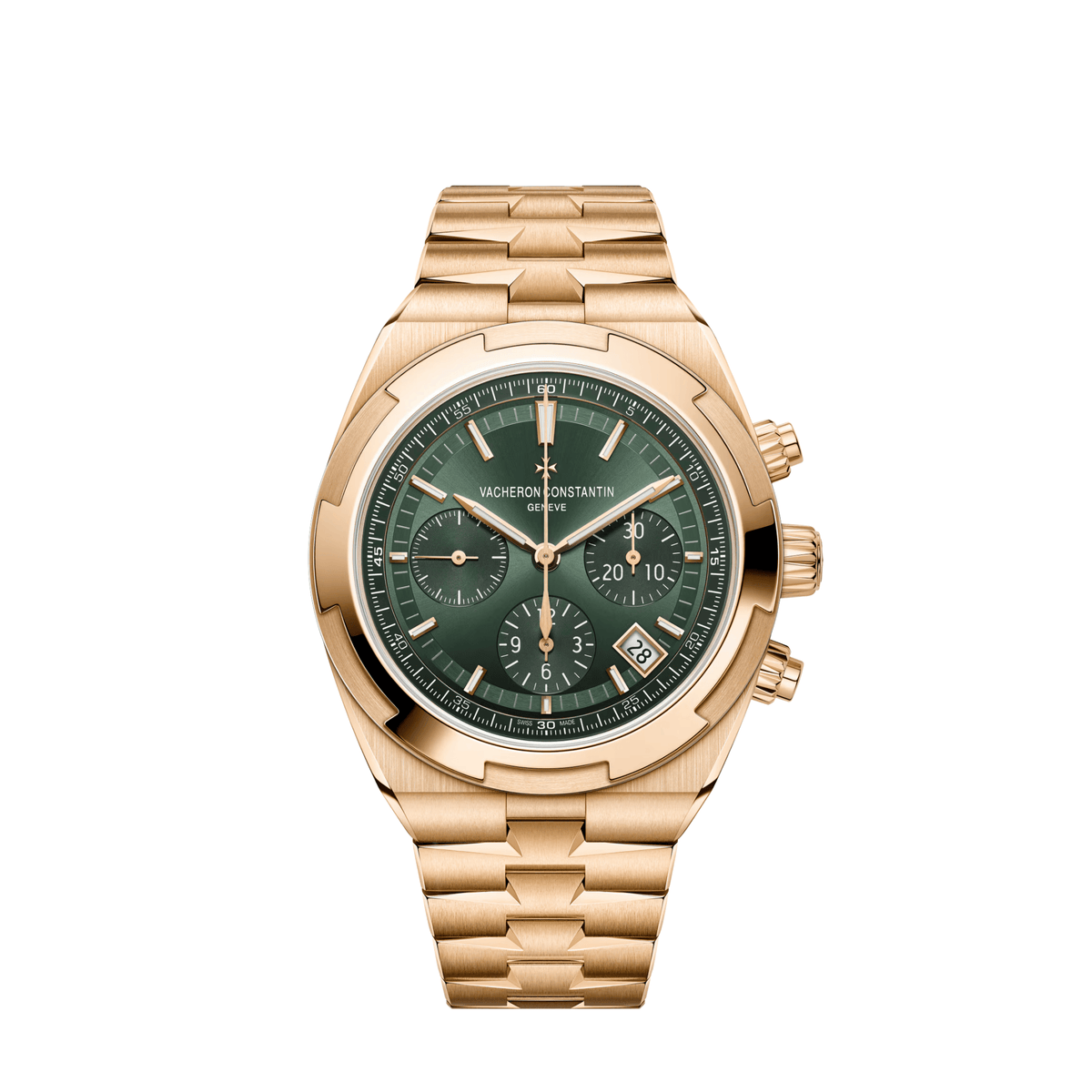 Vacheron Constantin Overseas Chronograph 5520V/210R-B966 Rose Gold Green Dial (2026)