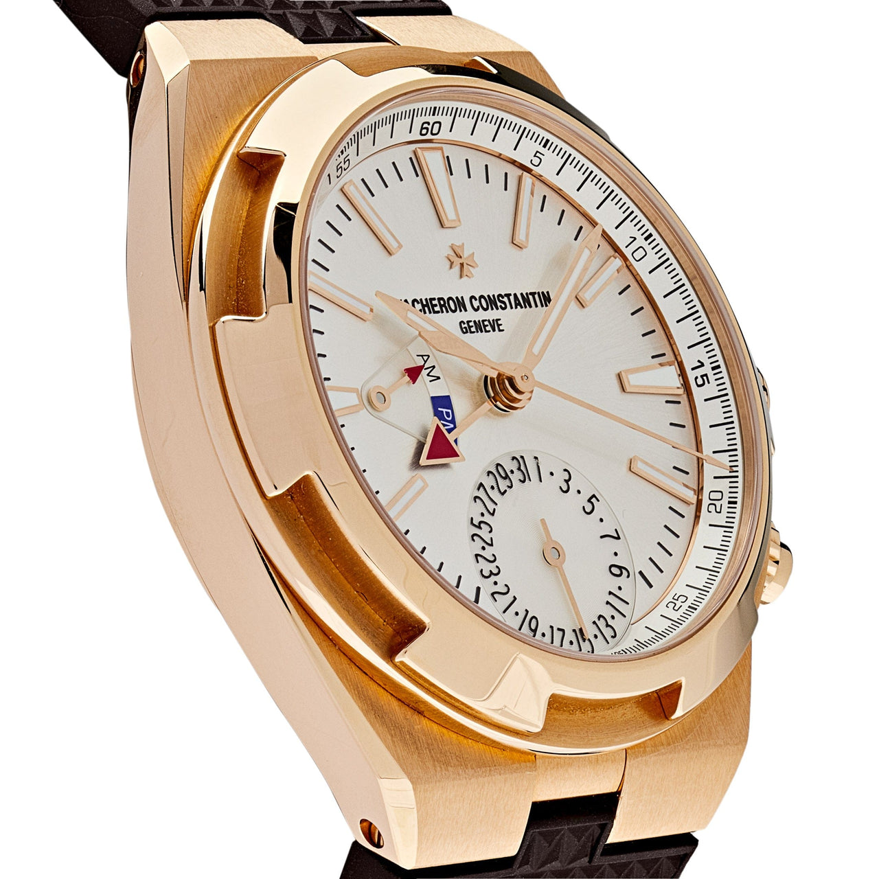 Vacheron Constantin Overseas Dual Time Rose Gold 41mm 7900V/000R-B336 Wrist Aficionado