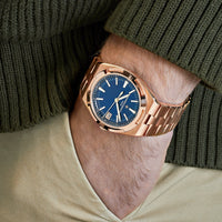 Thumbnail for Vacheron Constantin Overseas Self-winding Rose Gold 4500V/110R-B705 Wrist Aficionado