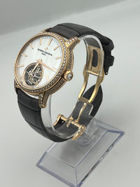 Thumbnail for Vacheron Constantin Traditionnelle Rose Gold Mother of Pearl Dial 6035T/000R-B634 Wrist Aficionado