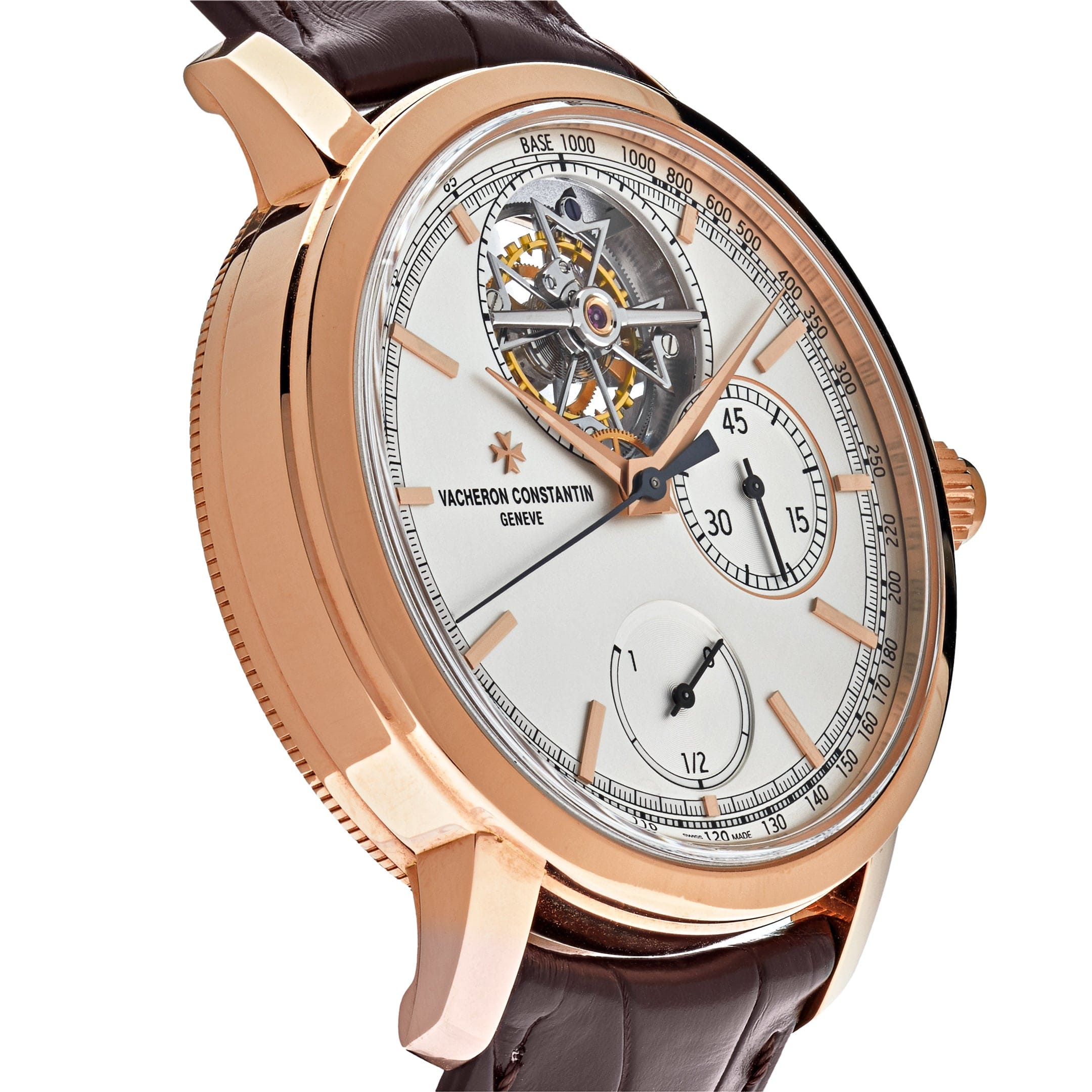 Vacheron Constantin Traditionnelle Tourbillon Chronograph Rose Gold 5100T/000R-B623 Wrist Aficionado